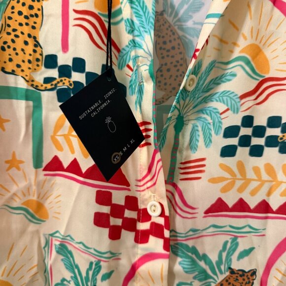 Skatie 'Chase' Button Down in MOZAMBIQUE - Picture 7 of 9